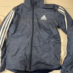 adidas CLIMASTORM ジャケット 160サイズ ネイビー