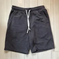 GU グレー スウェットショートパンツ M