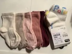 POLO Baby ベビー靴下 3足組 H&M ベビー靴下5足組　計8足組セット