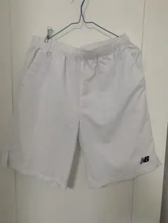 New Balance メンズホワイト ハーフパンツ