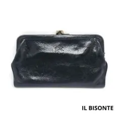 IL BISONTE イルビゾンテ がま口 長財布 ブラックのサムネイル