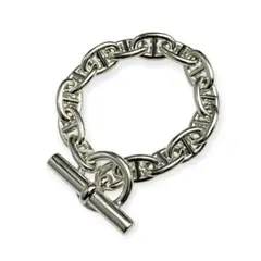 エルメス シェーヌダンクルMM 14コマ シルバー925 ブレスレット