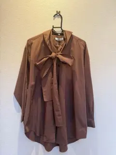 RAW FUDGE ボウタイ　ブラウス