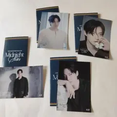 LEEJUNHO MidnightSun ステッカー４枚 イ・ジュノ　2PM