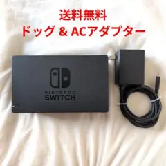【匿名配送】ニンテンドー Switch ドッグ ACアダプター 黒色 純正品