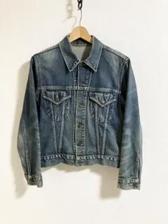 USED デニムジャケット Gジャン used加工 古着