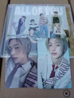 RIIZE all of you 東京ドーム記念盤 ウォンビンのトレカ　2枚付き