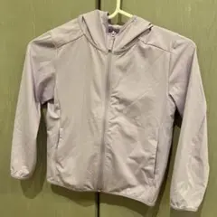 UNIQLO 薄紫 フード付きパーカー 110 ユニクロ　エアリズム