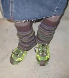 ボーダーフットウォーマー