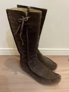 Clarks 本革ブーツ　レディース　美品