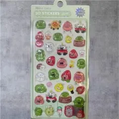 たまごっち3Dステッカー　立体シール　くちぱっち