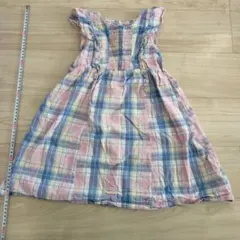 BREEZE チェック柄ワンピース サイズ120センチ