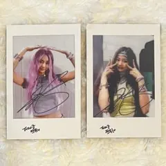 TWICE ツウィ THIS IS FOR yizhiyu 当選者 ポラロイド