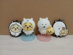 ちいかわ うさぎ ナガノ ラバーキーホルダー フィギュア セット