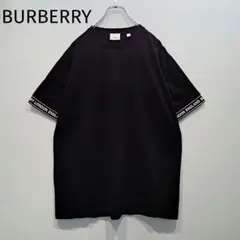【美品】Burberry　バーバリー ロゴ Tシャツ テープロゴ オーバーサイズのサムネイル