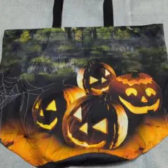 ○超ドでか○ハロウィン柄バケツ型エコバッグ