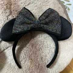 ミニー耳カチューシャ ビジュー付き