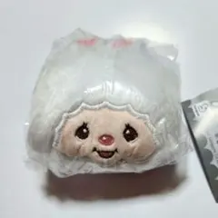 モンチッチ チムたん ホワイト ガチャ フェイスぬいぐるみ キーホルダー