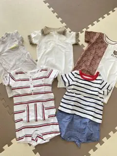 ベビー服 ロンパース カバーオール 5枚セット まとめ売りのサムネイル