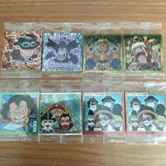 ワンピースウエハースステッカー　サボ、シーザー、他