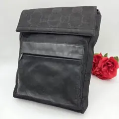 GUCCI グッチ リュック バックパック ジャンボ GG キャンバス ブラックのサムネイル