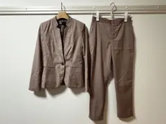 【美品】ZARA ピンクベージュ ジャケット/パンツ セットアップ