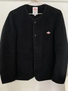 ノーカラー フリースジャケット