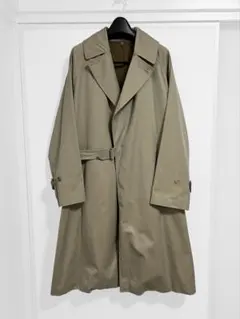 22aw comoli タイロッケンコート カシミヤライナー ベージュ サイズ2