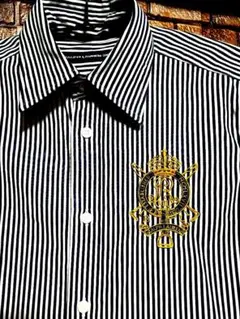 希少価値有り格安　Ralph Lauren ストライプ長袖シャツ