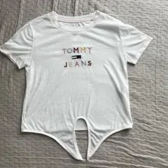 TOMMY JEANS 半袖Tシャツ ホワイト