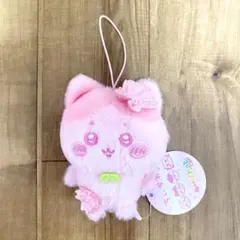 ちいかわ ぬいぱれっと さくらいろ マスコット ハチワレ② ぬいぐるみ タグ付き