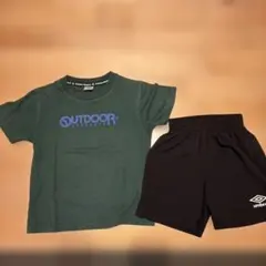 O U T D O O R Tシャツ140 ｕｍｂｒｏ　ハーフパンツ130のサムネイル