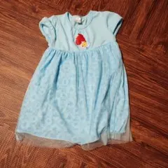 Disney Princess アリエル 半袖ワンピース 水色