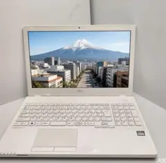 富士通 ノートパソコン Windows11 光学ドライブ搭載 大容量