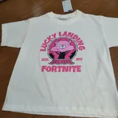 新品タグ付き フォートナイト 半袖Tシャツ 150　オフホワイト