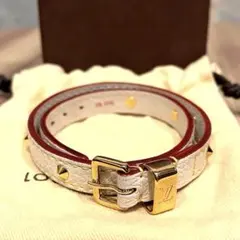 ✨未使用級✨ルイヴィトン ブラスレドゥブルトゥール ブレスレット ホワイト 本革 2026年最新】ブラスレドゥブルトゥールの人気アイテム - メルカリ