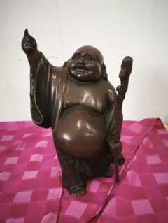 大型】七福神 大黒天 置物 開運 商売繁盛 金彩 レトロ - メルカリ