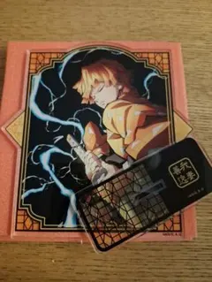 鬼滅の刃　全集中展　アクリルマスコット　善逸