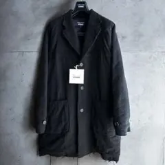 【新品/未使用】2025AW コムデギャルソンオム ウールツイードコート S 黒