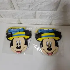 ディズニー　バケーションパッケージ ミッキー ストラップ 2個セット