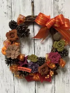 ハロウィン ハンドメイド リース☆
