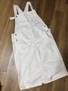 【新品未使用】GAP サロペット スカート アイボリー Lサイズ