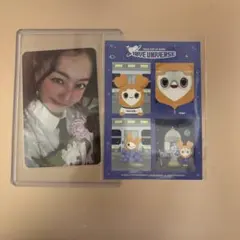 ジヒョ トレカ ステッカー