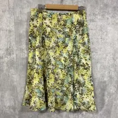 TRANS WORK トランスワーク　ひざ丈スカート　薄手　春夏　日本製　38