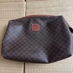 CELINE マカダム柄 ポーチ ブラウンのサムネイル