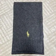 ポロ・ラルフ・ローレン グレー マフラー