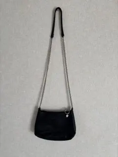 【H＆M】ミニショルダーバッグ ブラック