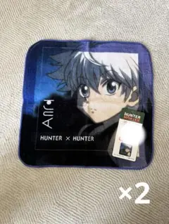HUNTER × HUNTERしまむらコラボ商品 ハンカチ2点セット【キルア】