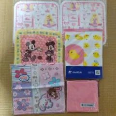 新品　ディズニー　サンリオ　タオルセット