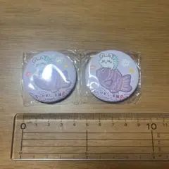 ちいかわ　もぐもぐ本舗　缶バッチ　モモンガ　２個セット